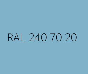 Color RAL 240 70 20 