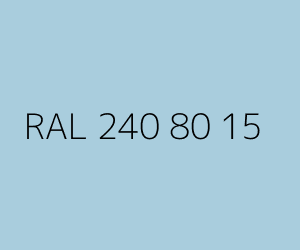 Color RAL 240 80 15 
