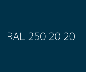 Color RAL 250 20 20 
