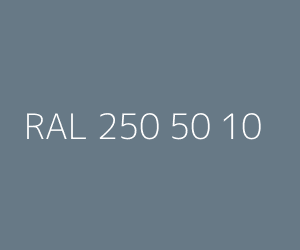 Color RAL 250 50 10 