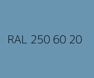 Color RAL 250 60 20 