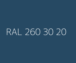 Color RAL 260 30 20 