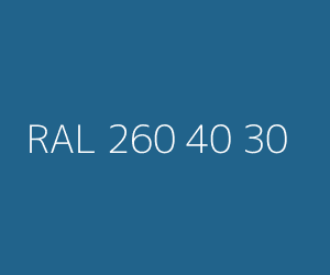Color RAL 260 40 30 
