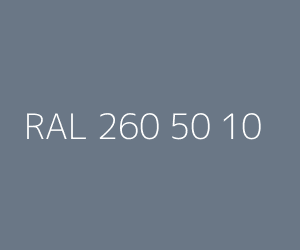 Color RAL 260 50 10 