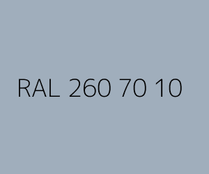 Color RAL 260 70 10 