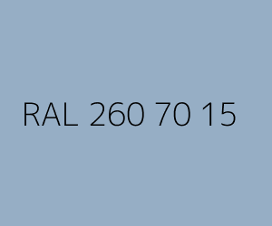 Color RAL 260 70 15 