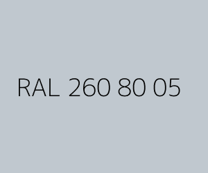 Color RAL 260 80 05 