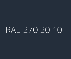 Color RAL 270 20 10 