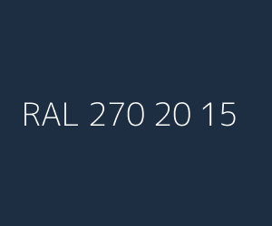 Color RAL 270 20 15 