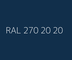 Color RAL 270 20 20 
