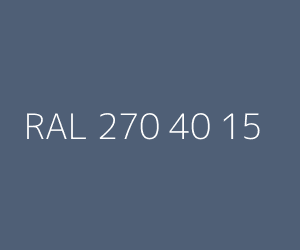 Color RAL 270 40 15 