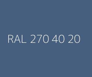Color RAL 270 40 20 