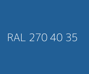 Color RAL 270 40 35 