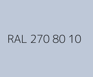 Color RAL 270 80 10 