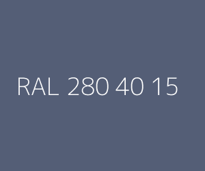 Color RAL 280 40 15 