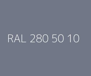 Color RAL 280 50 10 