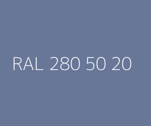 Color RAL 280 50 20 