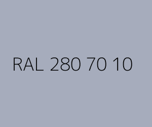 Color RAL 280 70 10 