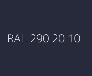 Color RAL 290 20 10 