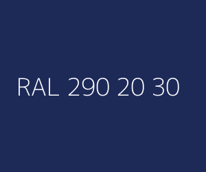Color RAL 290 20 30 
