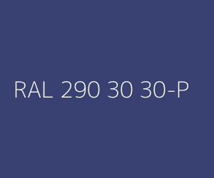 Color RAL 290 30 30-P 