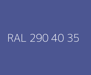 Color RAL 290 40 35 