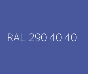 Color RAL 290 40 40 