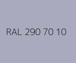 Color RAL 290 70 10 