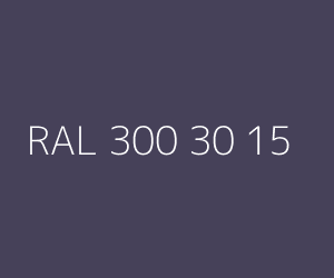 Color RAL 300 30 15 