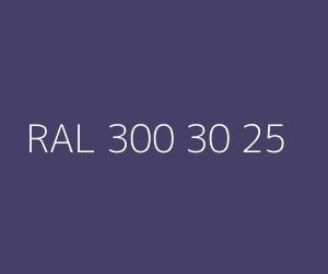 Color RAL 300 30 25 
