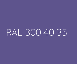 Color RAL 300 40 35 