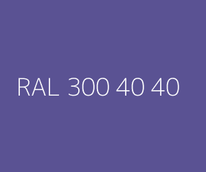 Color RAL 300 40 40 