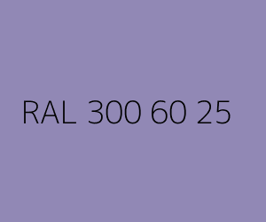 Color RAL 300 60 25 