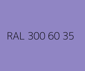 Color RAL 300 60 35 