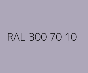 Color RAL 300 70 10 