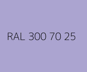 Color RAL 300 70 25 