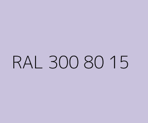 Color RAL 300 80 15 