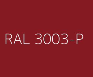 Color RAL 3003-P RUBY RED