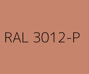 Color RAL 3012-P BEIGE RED