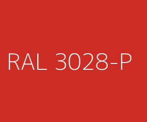 Color RAL 3028-P PURE RED