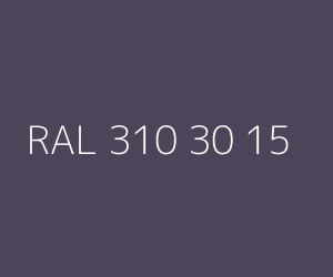 Color RAL 310 30 15 