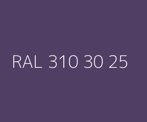 Color RAL 310 30 25 