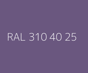 Color RAL 310 40 25 