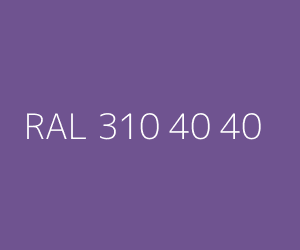 Color RAL 310 40 40 