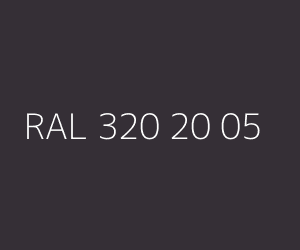 Color RAL 320 20 05 