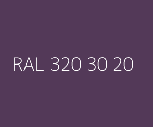 Color RAL 320 30 20 