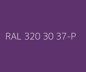 Color RAL 320 30 37-P 