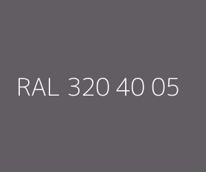 Color RAL 320 40 05 