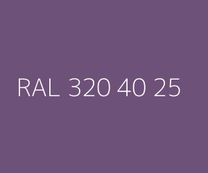Color RAL 320 40 25 