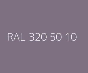 Color RAL 320 50 10 